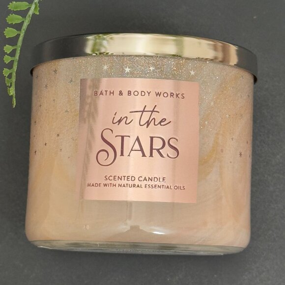 BBW In The Stars Bath & Body Works 3 Wick Candle - Picture 5 of 10